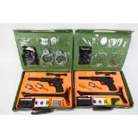 Redbox Toys - Two 'Special Agent of Red Box' attaché case weapon sets.