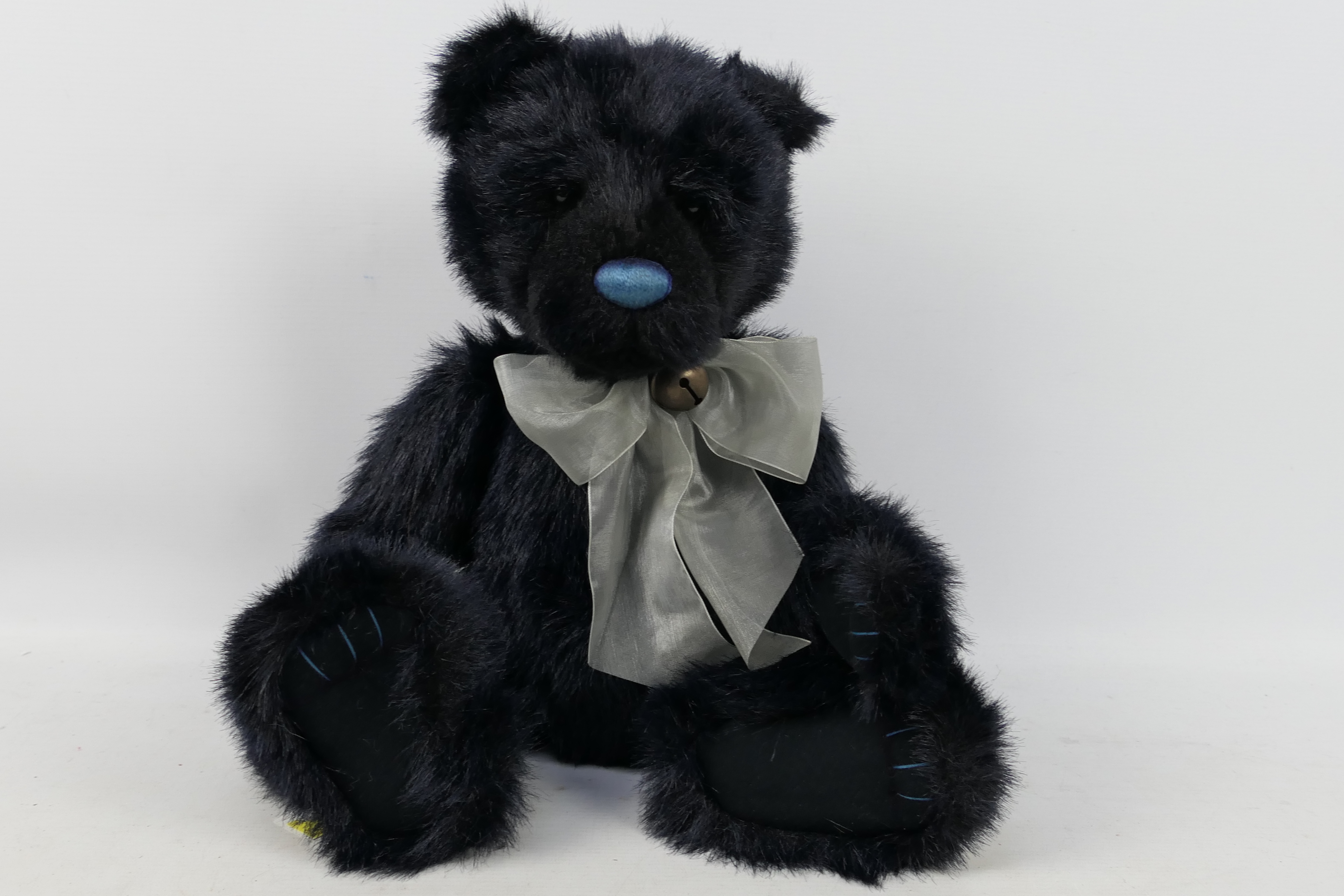 Charlie Bears - A dark-blue coloured Charlie Bear.