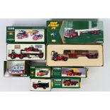 Corgi Classics - A boxed collection of 'Eddie Stobart' themed diecast model vehicles from Corgi.