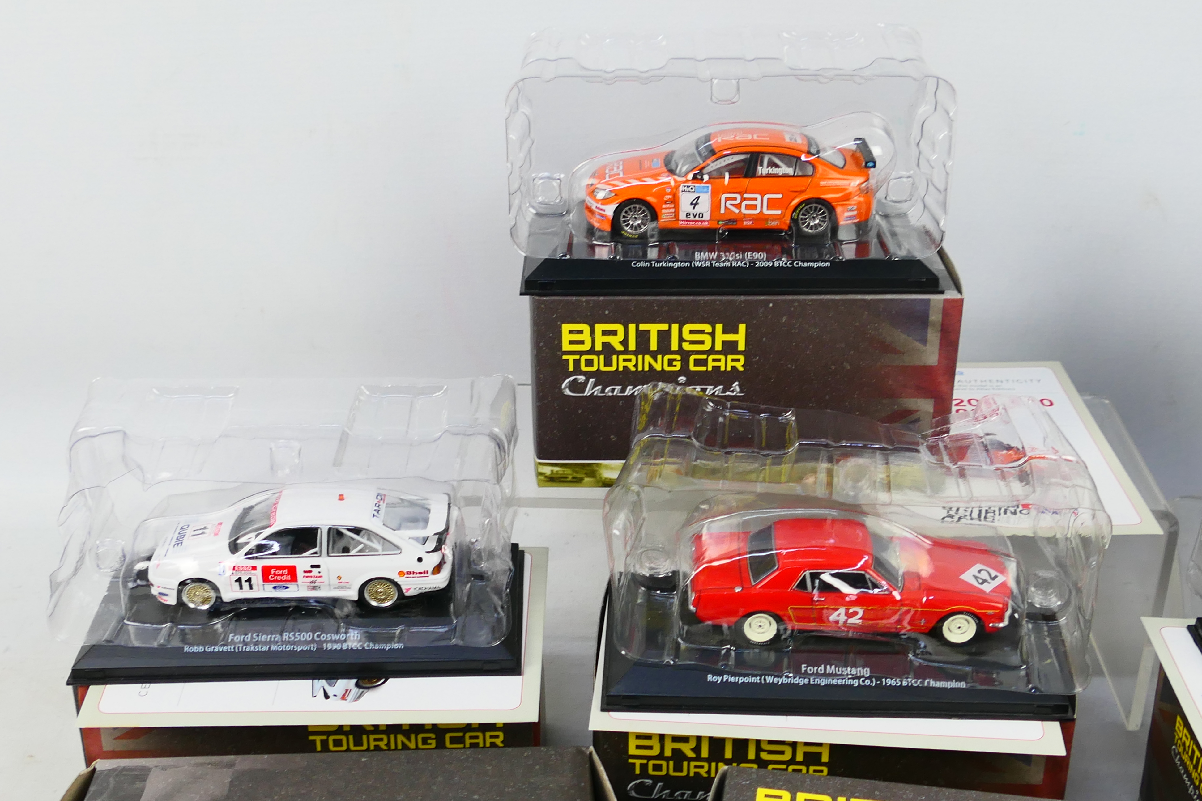 Atlas Editions - Eight boxed 1:43 scale diecast model cars from the Atlas Editions 'British Touring - Image 2 of 4