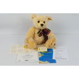 Steiff, Ludwig, musical bear - A bagged bear, Danbury Mint exclusive.