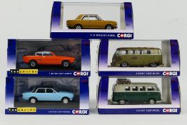 Vanguards - Five boxed diecast Limited Edition 1:43 scale model vehicles from Vanguards.