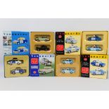 Vanguards - Four boxed Limited Edition diecast 1:43 scale 'Police' sets from Vanguards.