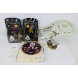 Star Trek - Starship Enterprise - Playmates - Plate.