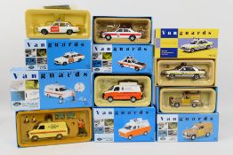 Vanguards - Six boxed Limited Edition diecast 1:43 scale 'Police' vehicles from Vanguards.