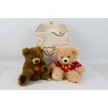 Steiff - 2 x plush Steiff bears;