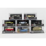Corgi Classics - A boxed collection of eight Corgi Classics diecast 1:43 scale model vehicles.