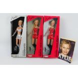 Kylie - Jakks Pacific. A selection of Three Kylie figures by Jakks Pacific inc.