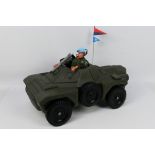 Palitoy - Hasbro - Action Man - An unboxed 1970s Action Man Armoured Car and a 40th Anniversary
