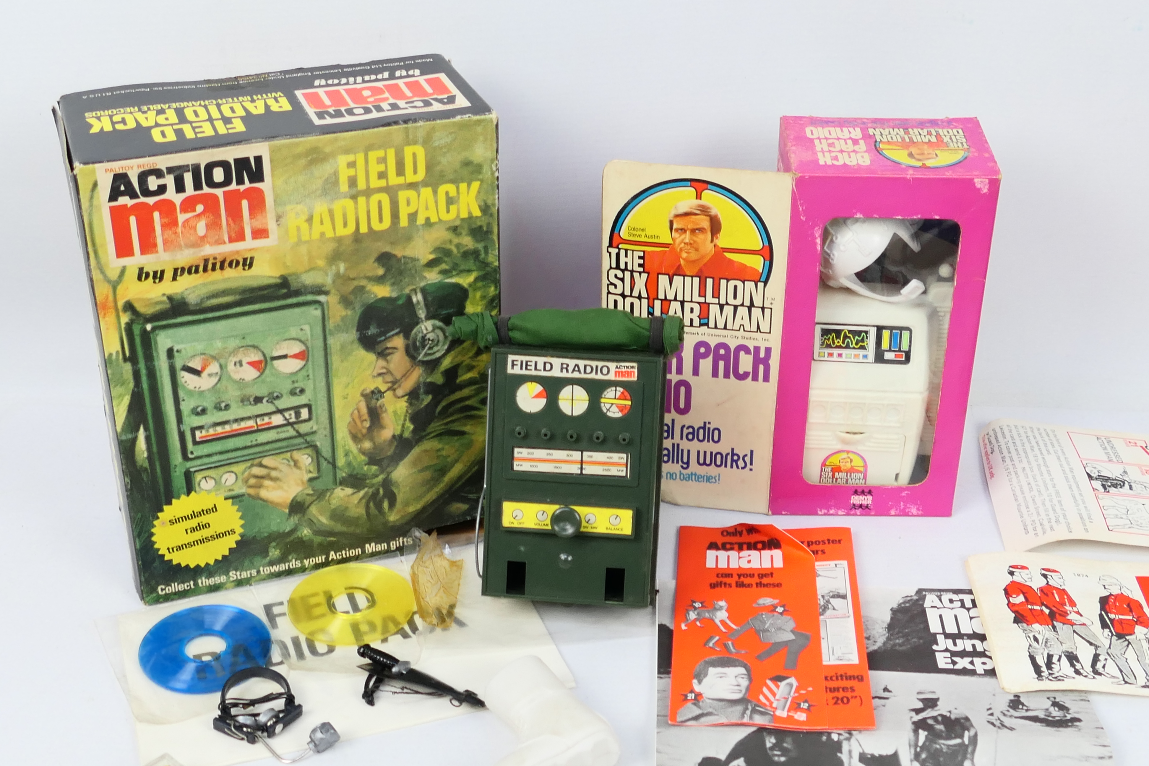 Palitoy - Action Man - Six Million Dollar Man - A collection of accessories including a boxed Field - Image 2 of 8