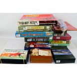 Victory - Tri-ang - Gibson's Games - 15 x vintage board games and jigsaws including Highway Patrol,