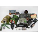 Hornby - Lima - A collection of OO gauge items including track, tunnels, buildings and accessories.