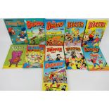 Topper - Dandy - Beezer - Disney Time - Beano - Garfield - Dennis the Menace.