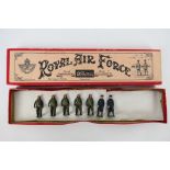 Britains - A rare boxed set Royal Air Force R.A.F. Pilots And W.A.A.F. # 1894.