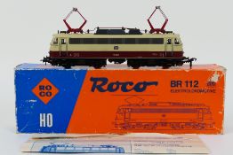 Roco - A boxed HO gauge Roco #04138S Class BR 112 504-6 electric locomotive of the Deutsche Bahn.