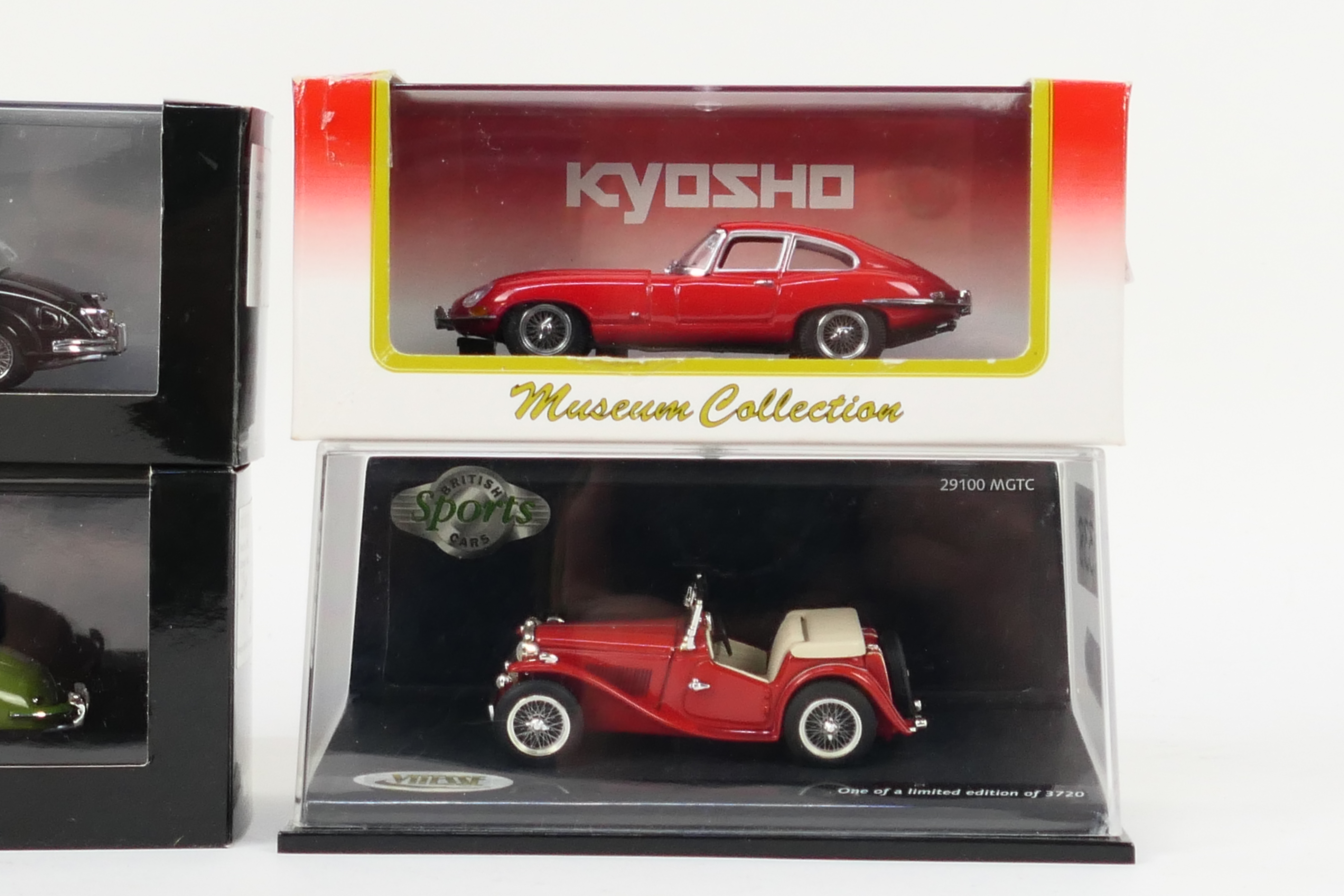 Minichamps - Vitesse - Kyosho - Four boxed diecast 1:43 scale model cars. - Image 3 of 3