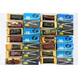 Piko - A boxed rake of 14 items of HO gauge passenger and freight rolling stock.
