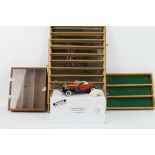 Danbury Mint - A Limited Edition 1:24 scale diecast model car with a small group of wooden display