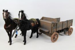 Unbranded Maker - A custom built WW2 Horse-drawn German Field Wagon.