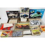 Airfix - Revell - Monogram - Heller - Humbrol - Seven vintage plastic model kits in various scales