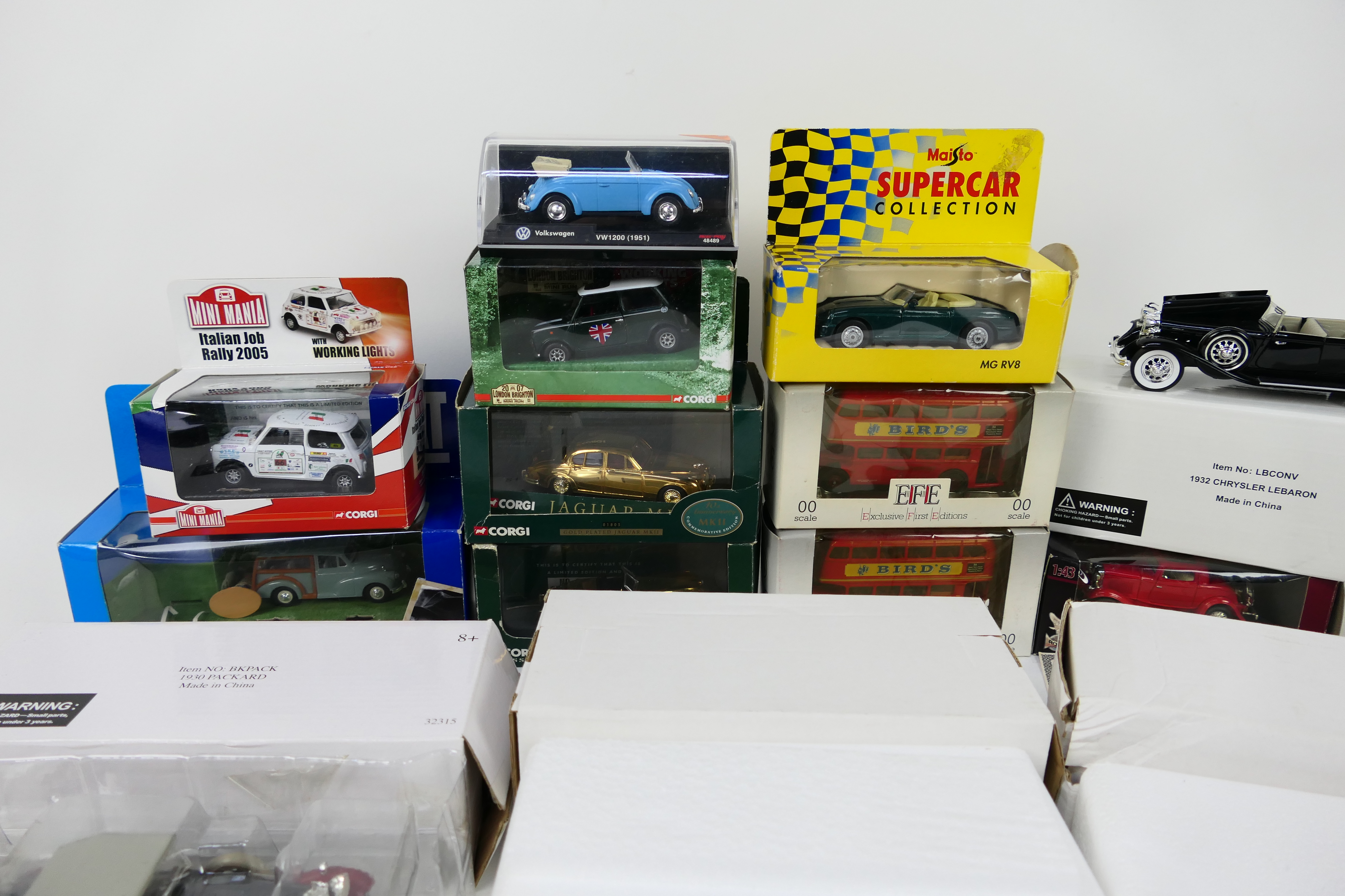 Corgi - EFE National Motor Museum Mint - 18 boxed diecast model vehicles in various scales. - Image 2 of 5