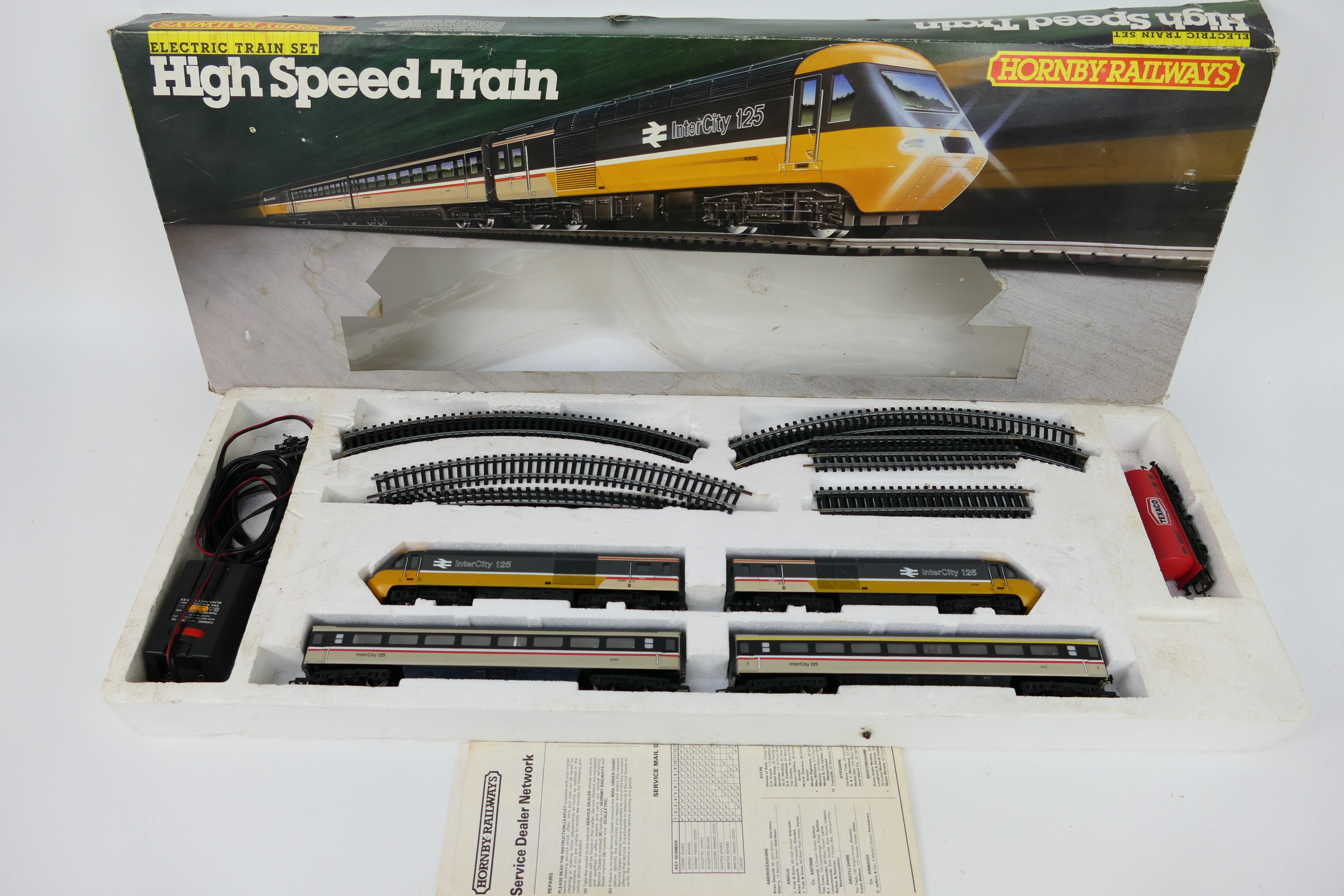 Hornby - A Hornby #R.673 OO Gauge High Speed Electric Train set - Set contains instruction manual.