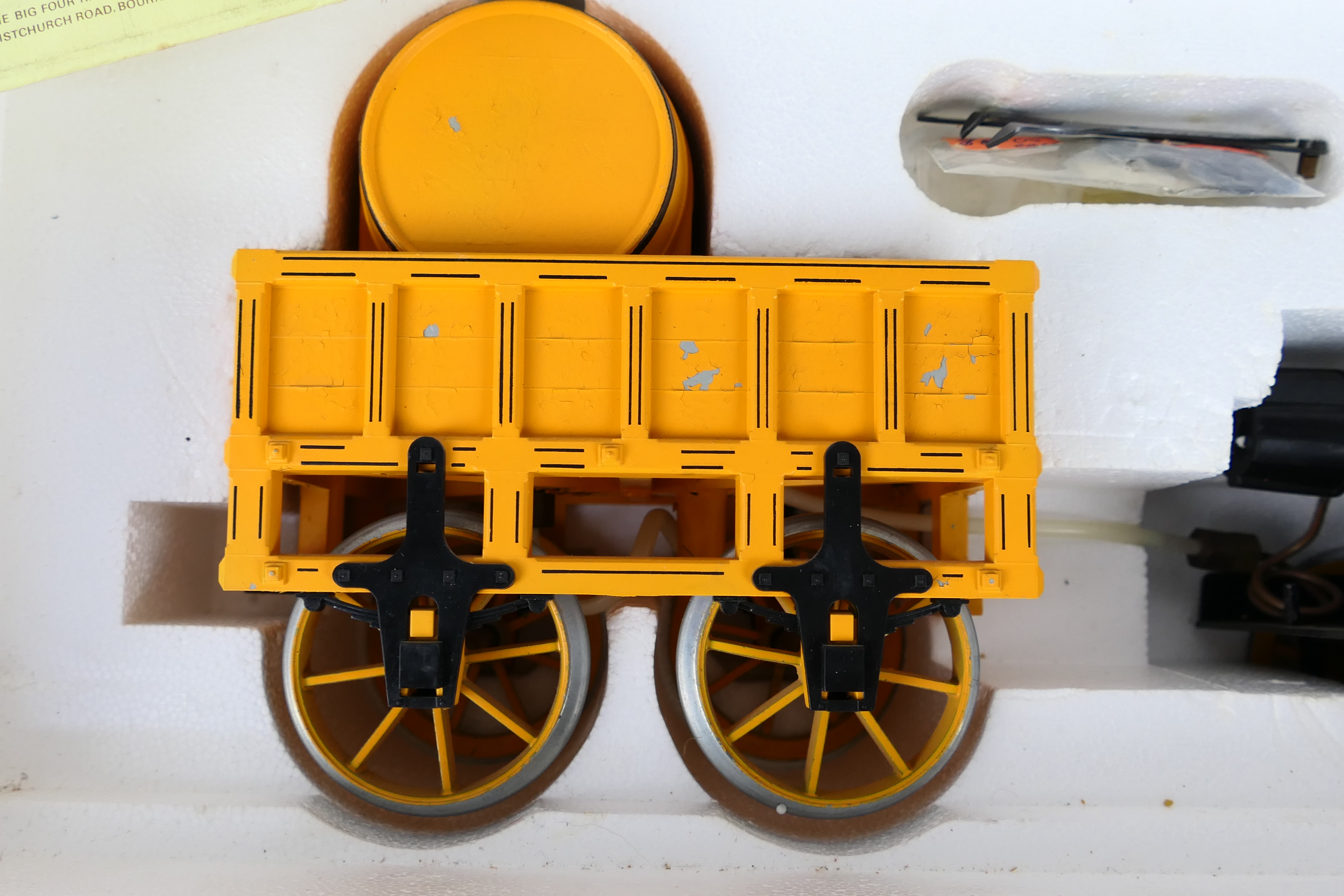Hornby - A boxed Real Steam Stephensons Rocket in 3 1/2 inch gauge. # G100-9140. - Image 4 of 8