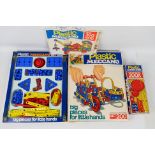 Meccano Plastic - A boxed Set 200 and a boxed 200X Conversion set.