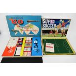 Waddingtons - Balyna - 2 x boxed 1960s games, Waddingtons Go and Balyna Super Soccer.