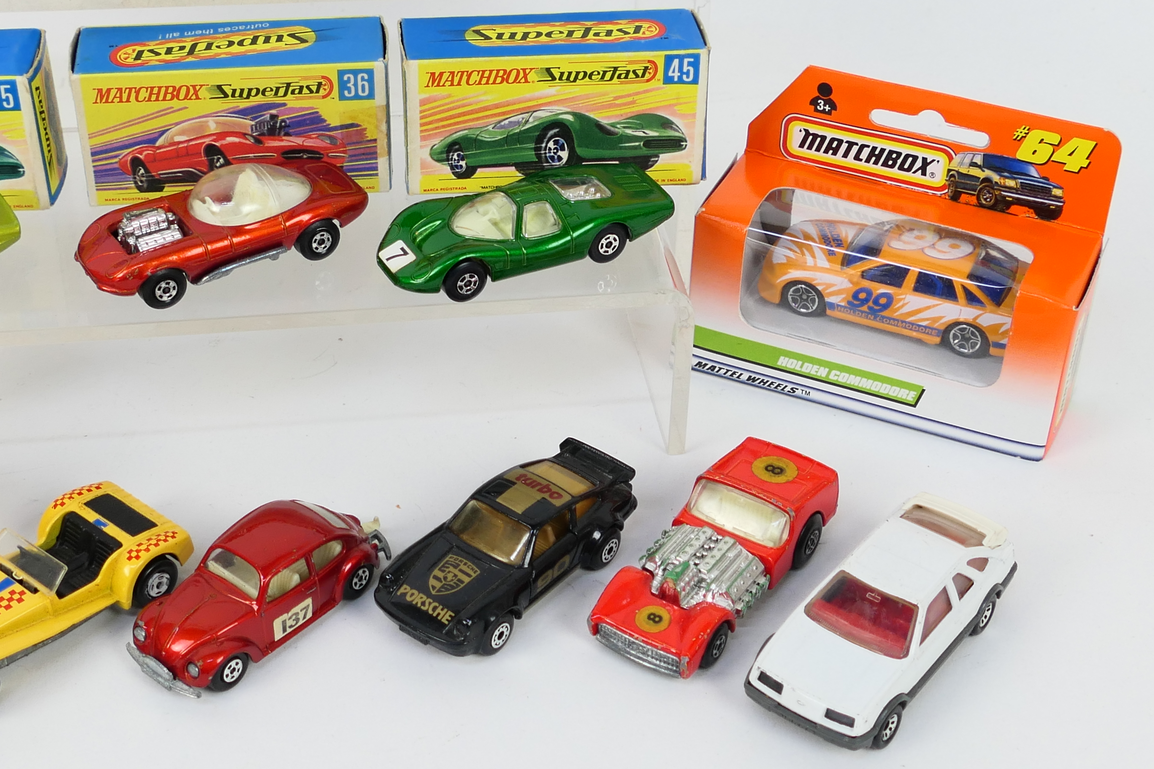 Matchbox - 9 x boxed and 6 x unboxed vehicles including Ford Group 6 Racer # 45, Draguar # 36, - Image 4 of 4