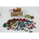 Dinky - Corgi - Husky - Spot-On - 35 x unboxed vehicles including Austin Somerset # 40j,