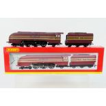 Hornby - A boxed Hornby SUPER DETAIL R2179 Coronation Class 4-6-2 steam locomotive and tender Op.No.