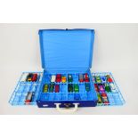 Matchbox - Corgi - Lone Star - A 48 x car Matchbox Carry Case with 4 x trays and 28 x vehicles