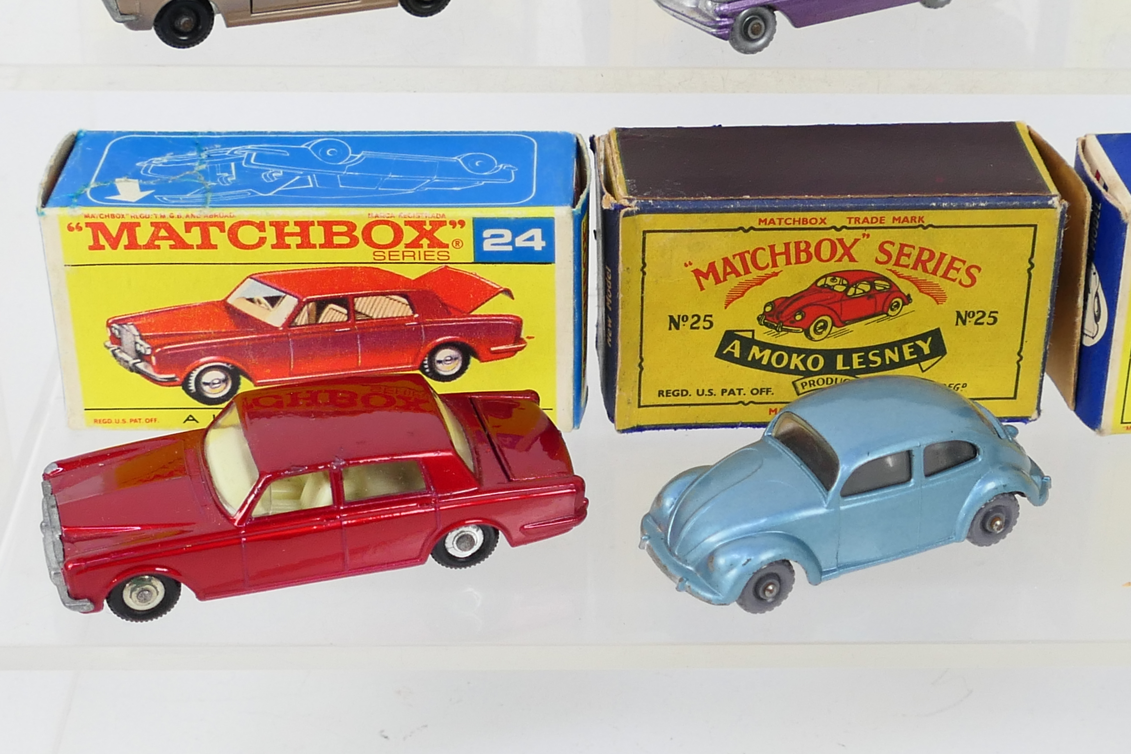 Matchbox - 6 x boxed models including Ford GT in white with red hubs # 41, - Image 4 of 8