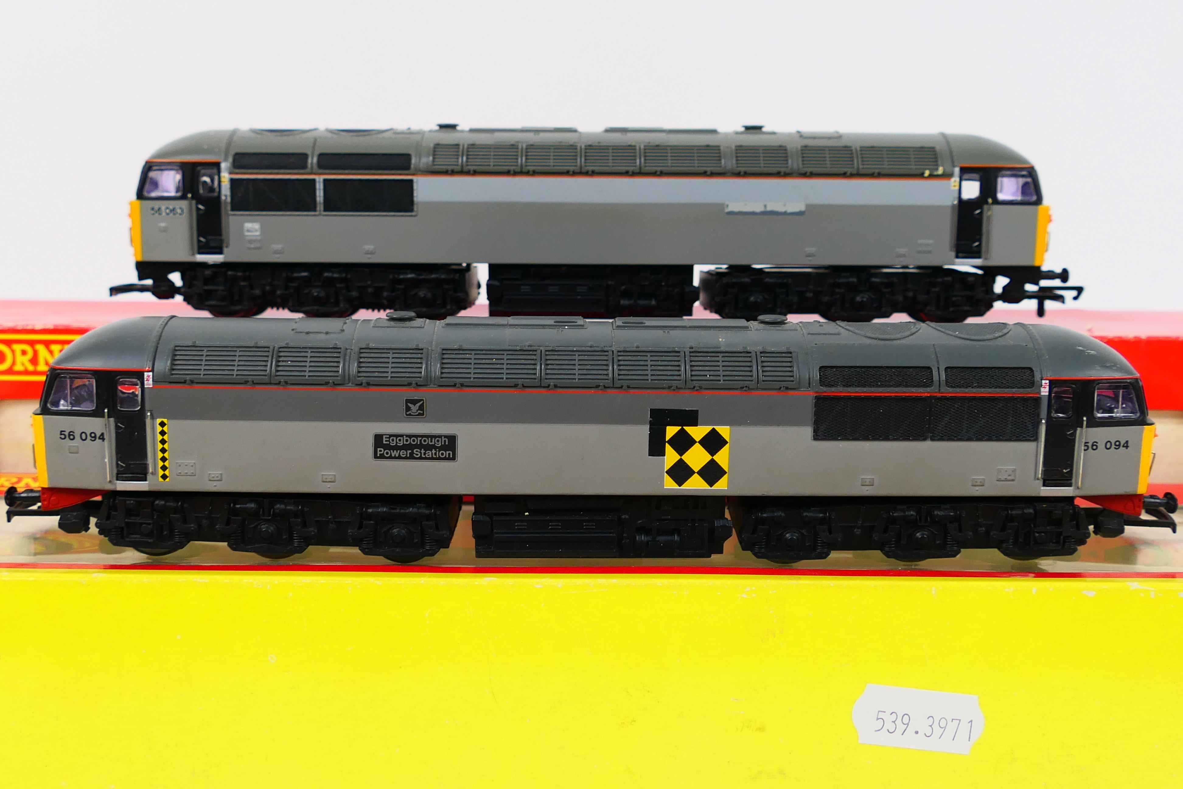 Hornby - 2 x boxed OO gauge Class 56 locomotives, - Image 2 of 3