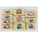 Corgi Classics - A boxed fleet of 10 diecast model buses from Corgi Classics.