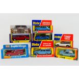 Corgi Toys - Dinky Toys - Matchbox - Seven boxed diecast model vehicles.