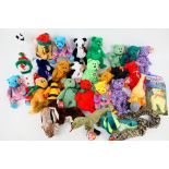 Ty Beanies - 30 x Beanies including Buzzie, Chipper, Niles, Fraidy, Hissy, Snake, Germnia,