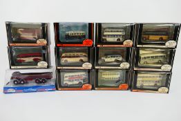 EFE - Corgi - 12 boxed diecast model vehicles predominately 1:76 scale buses from EFE.