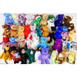 Ty Beanies - 40 x soft toys mostly Beanies including September, Classy, Frigid, Millennium, Hopper,