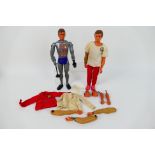 Kenner - Six Million Dollar Man - An unboxed vintage Six Million Dollar Man figure with his enemy