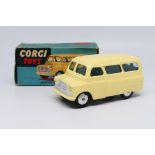 Corgi Toys - A boxed Corgi Toys #404 Bedford Dormobile Personnel Carrier.