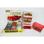 Polistil - Bburago - 3 x boxed models, Ferrari 308 GTB in 1:25 scale # S61,