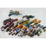 Dinky Toys - Matchbox - Lledo - Others - An unboxed collection of playworn diecast model vehicles