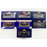 Bachmann - Dapol - Seven boxed OO gauge freight wagons.