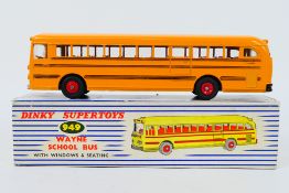 Dinky Toys - A boxed Dinky Toys #949 Wayne School Bus.