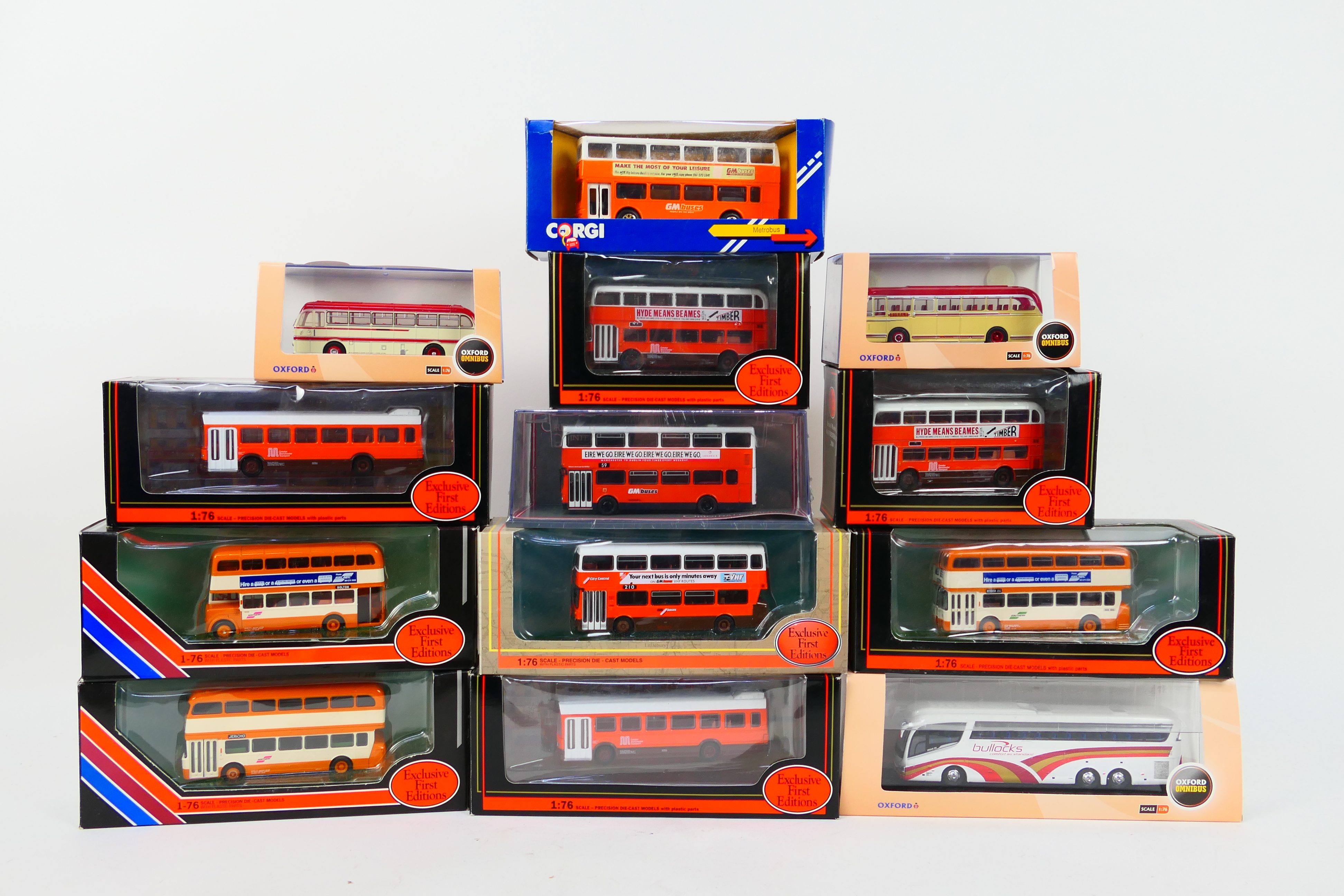 EFE - Oxford Diecast - Corgi Original Omnibus - A boxed collection of diecast 1:76 scale model