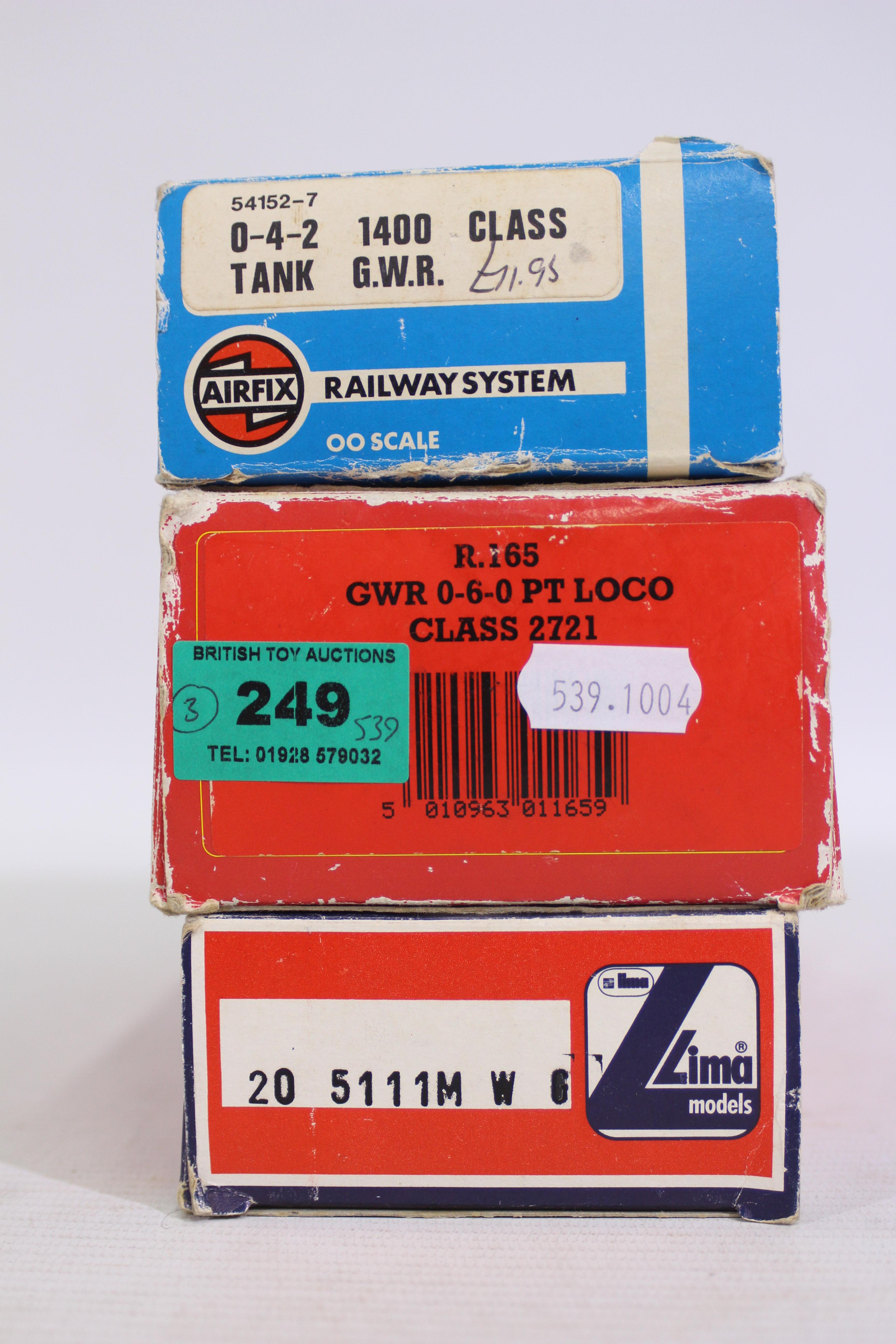 Hornby - Lima - Airfix - 3 x boxed OO gauge GWR locomotives, - Image 6 of 6