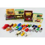 Corgi - Matchbox - 10 x boxed vehicles and 19 x unboxed including Rolls Royce Silver Shadow # 39,