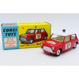 Corgi - A boxed Monte-Carlo B.M.C. Mini Cooper S racing number 37 # 317.